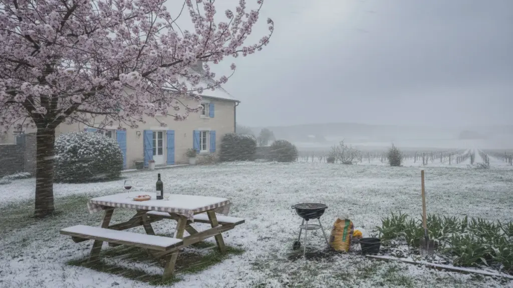 Kvifor våren plutseleg snur til vinter: vind, frost og snø denne helga
