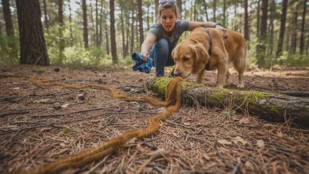 Kvifor vårens prosesjonlarvar kan drepe ein hund på få timar