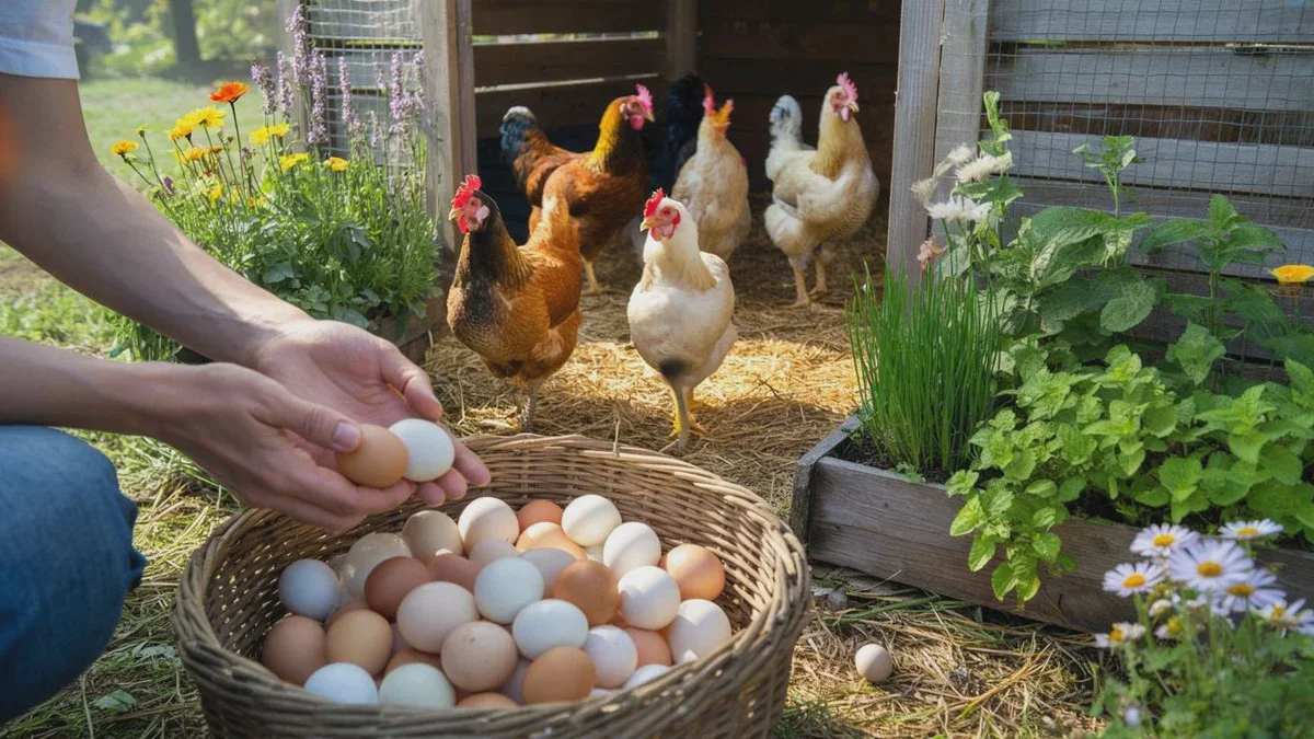 Den eine vanen i hønsehuset som kan gje fleire egg